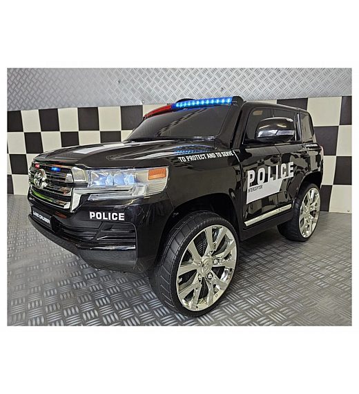 24V Policijski otroški avto Toyota Land Cruiser