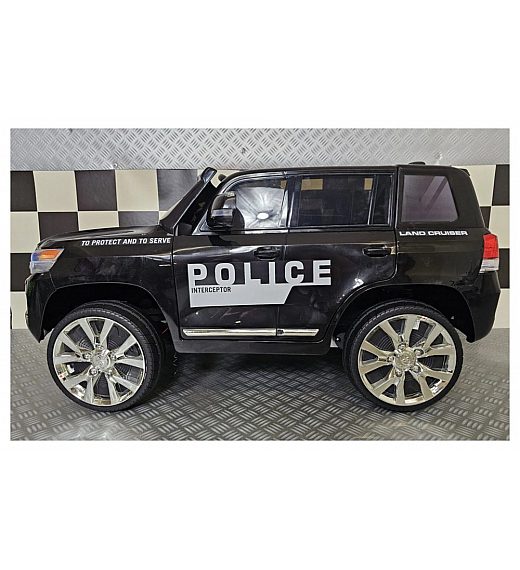 24V Policijski otroški avto Toyota Land Cruiser