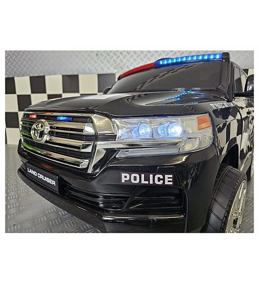 24V Policijski otroški avto Toyota Land Cruiser