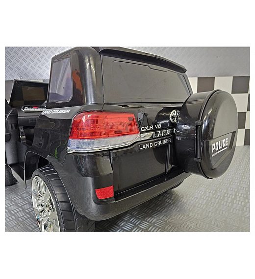 24V Policijski otroški avto Toyota Land Cruiser