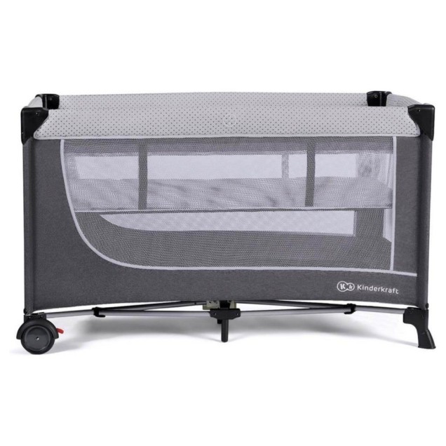 Prenosna posteljica LEODY Grey