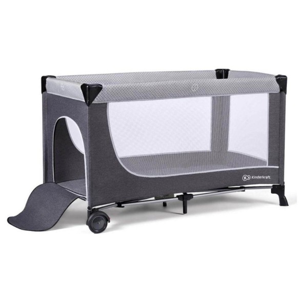 Prenosna posteljica LEODY Grey