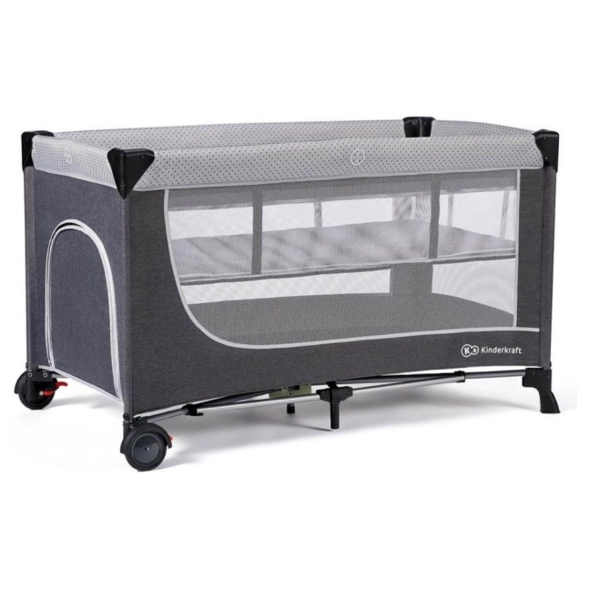 Prenosna posteljica LEODY Grey