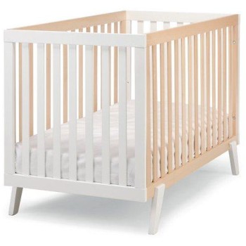 Dječji krevetić AMERICA White Natural