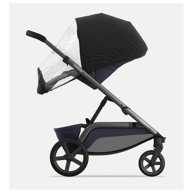 Dežna prevleka za otroški voziček in košaro NUVO