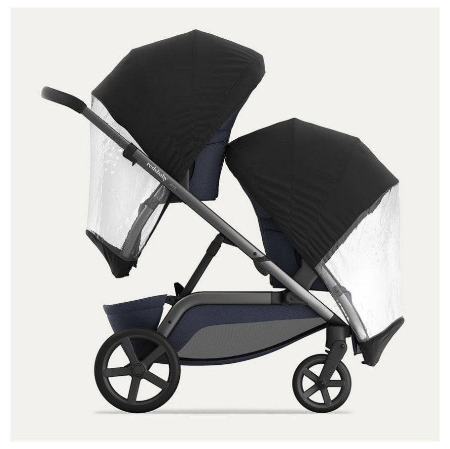 Dežna prevleka za otroški voziček in košaro NUVO