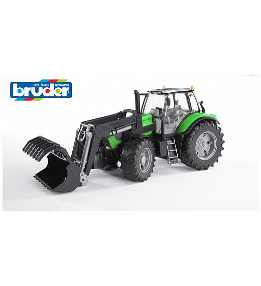 Bruder traktor s sprednjo nakladalko Deutz Agrotron 03081