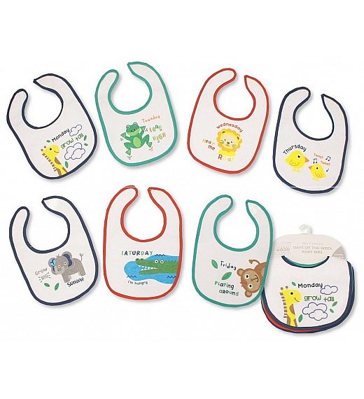 BYTEX podbradnjak pamučni s podlogom 7/1 - životinje, boy multi color
