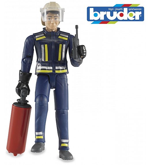 BRUDER BW gasilec figura s dodaci 60100
