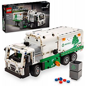 Lego kocke Technic Mack LR Electric smetarsko vozilo 42167