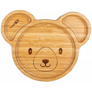 Tanjur od bambusa koala smeđa brown 3 46422