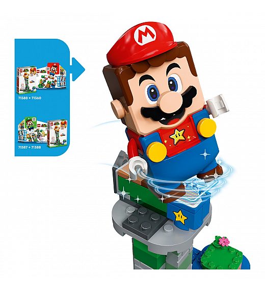 Razširitveni komplet z bosem Sumo Bro in padajočim stolpom 71388 - Super Mario