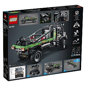 Lego kocke Tekmovalni tovornjak 4x4 Mercedes-Benz Zetros 42129