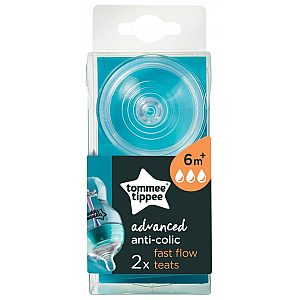 Tommee Tippee cucelj silikon 2 / 1 Anti-colic