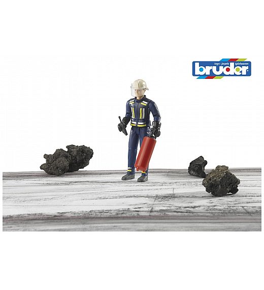 BRUDER BW gasilec figura s dodaci 60100