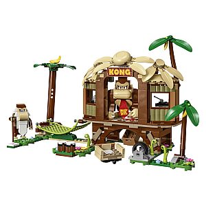 Lego kocke Super Mario Razširitveni komplet Donkey Kongova hiša na drevesu 71424 