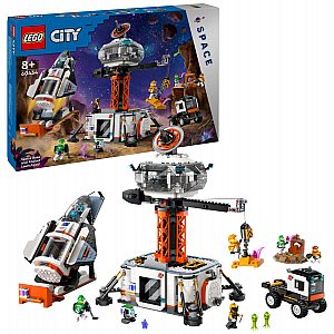Lego kocke City Vesoljska postaja in izstrelitvena ploščad za rakete 60434