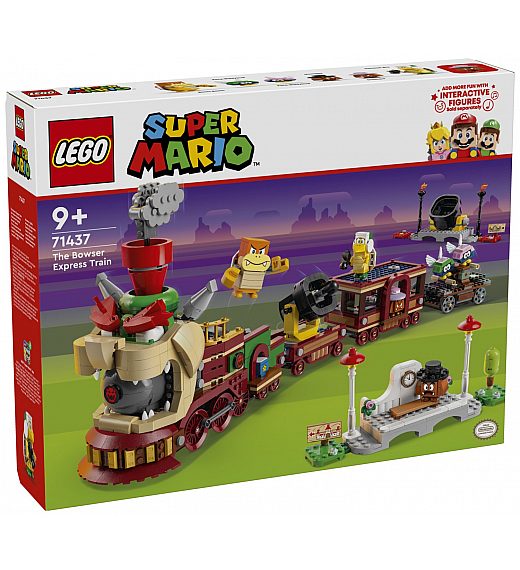 Kocke Super Mario Bowserjev ekspresni vlak 71437 Lego