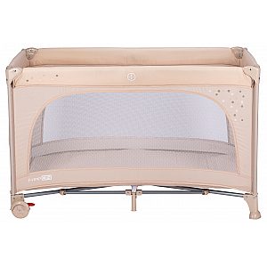 FreeON prenosna postelja Nook z odprtino beige