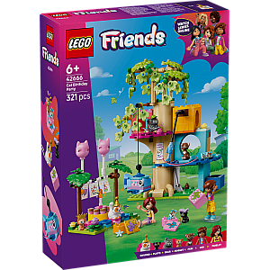 Lego® Friends 42666 Mačja rojstnodnevna zabava in hiša na drevesu