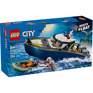 Lego® City 60456 Pregon s policijskim čolnom