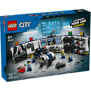 Lego® City 60457 Avtomehanična delavnica za prilagajanje policijskih avtomobilov