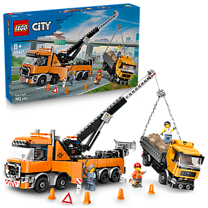Lego® City 60467 Težki reševalni vlečni tovornjak z žerjavom