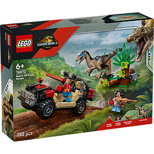 Lego® Jurassic World™ 76972 Terenski pobeg pred raptorko