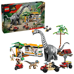 Lego® Jurassic World™ 76973 Zasledovanje raptorja in titanozavra