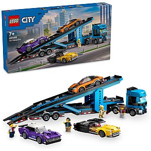 Lego kocke City Transportno vozilo za avtomobile z avtomobili 60408