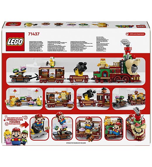 Kocke Super Mario Bowserjev ekspresni vlak 71437 Lego