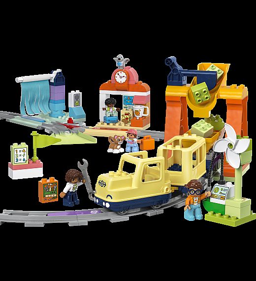 Kocke  Duplo Velik interaktiven skupni vlak 10428 Lego