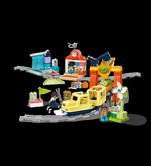 Kocke  Duplo Velik interaktiven skupni vlak 10428 Lego