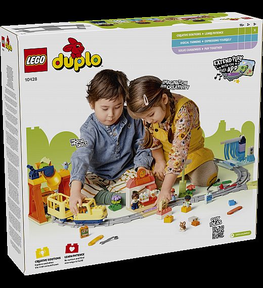 Kocke  Duplo Velik interaktiven skupni vlak 10428 Lego