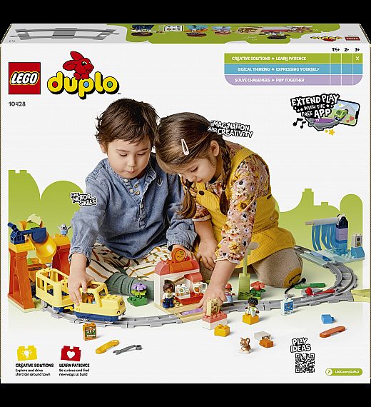 Kocke  Duplo Velik interaktiven skupni vlak 10428 Lego