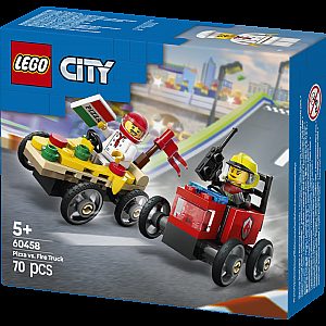 Lego® City 60458 Paket dirkalnih vozil picopek proti gasilcu