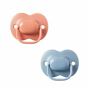 Tommee Tippee tolažilna duda - lateks , cherry, 6-18m, 2/1