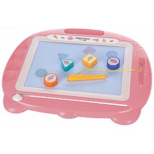 FREE2PLAY MAGNETNA TABLA BARVNA ORANŽNA