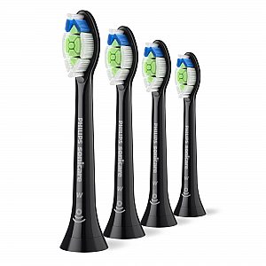 Sonicare HX6064/88 nastavek Optimal White 4/1, black