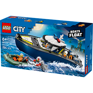 Lego® City 60456 Pregon s policijskim čolnom