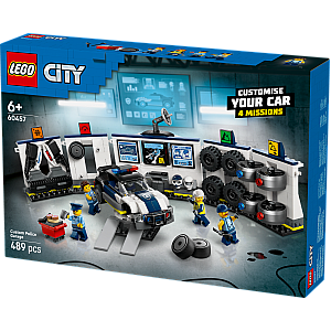 Lego® City 60457 Avtomehanična delavnica za prilagajanje policijskih avtomobilov