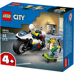 Lego® City 60455 Pregon s policijskim motorjem