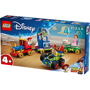Kocke Disney Pixar Praznovanje Sveta igrač - Vlak in avtomobilček 43264