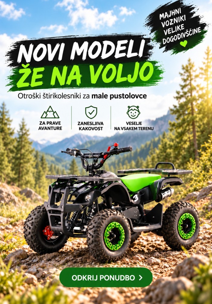 Bencinski štirikolesniki za otroke