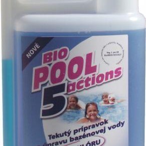 BioPool 5 tekočina za pripravo bazenske vode brez klora