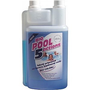BioPool 5 tekućina za pripremu bazenske vode bez klora