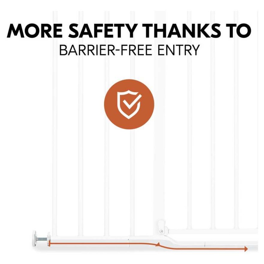 Zaštitna ograda CLEAR STEP 2 + 21 cm