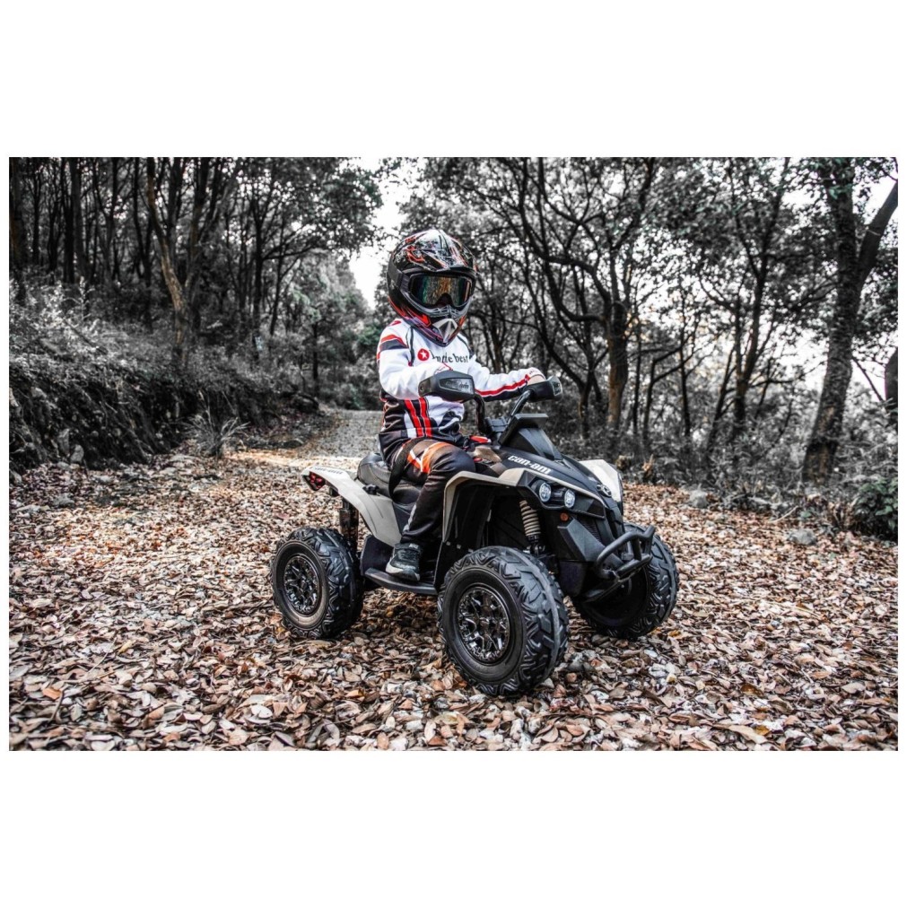 12V otroški štirikolesnik CAN-AM Renegade, rumen