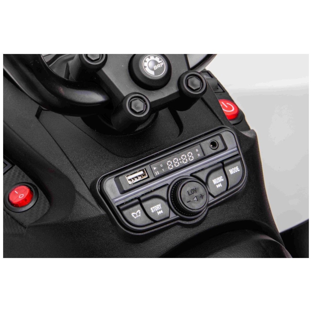 12V otroški štirikolesnik CAN-AM Renegade, rumen