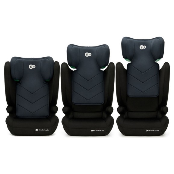 Avtosedež Kinderkraft I-Size I-SPARK Black 100-150 cm